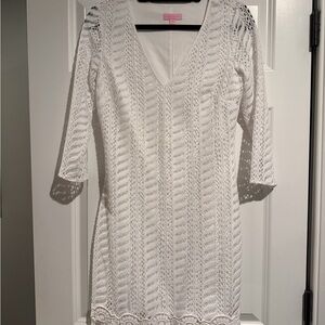 Lily Pulitzer Knit White Dress
